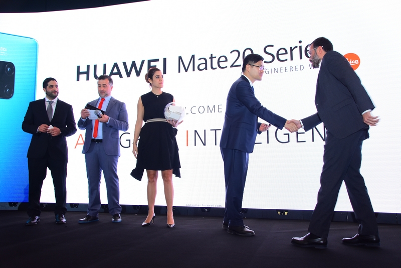 Launching of the Huawei Mate20 at Four Seasons Hotel